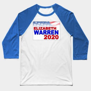 Elizabeth Warren for President in 2020 Baseball T-Shirt